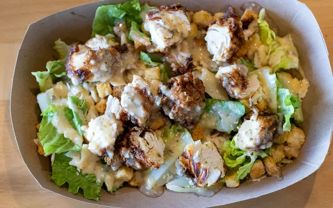 Crispy Chicken Caesar